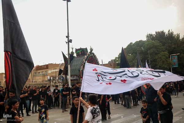 نخل گردانی حسینیه فهادان یزد