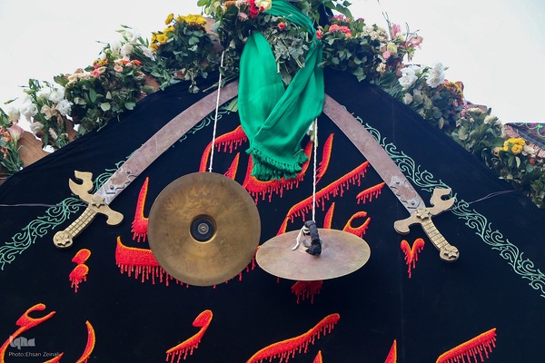 نخل گردانی حسینیه فهادان یزد