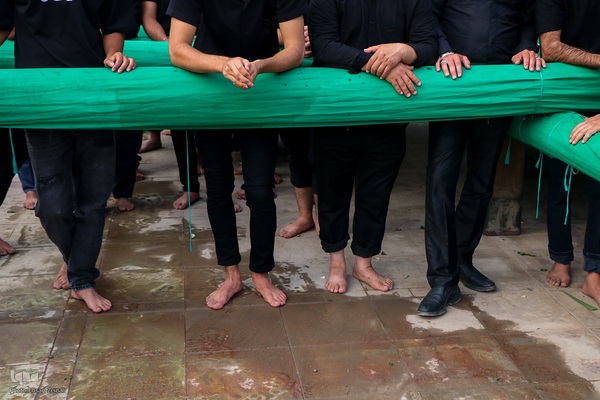 نخل گردانی حسینیه فهادان یزد