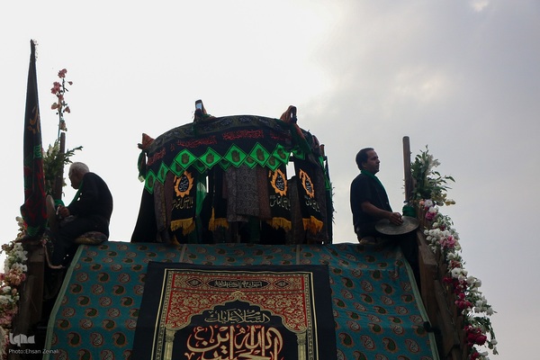 نخل گردانی حسینیه فهادان یزد