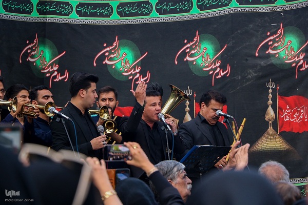 نخل گردانی حسینیه فهادان یزد