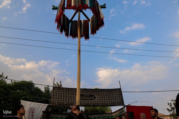 نخل گردانی حسینیه فهادان یزد