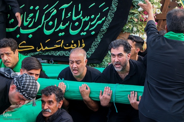 نخل گردانی حسینیه فهادان یزد