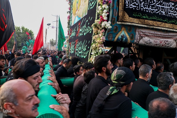 نخل گردانی حسینیه فهادان یزد