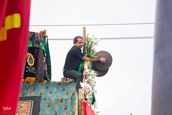 نخل گردانی حسینیه فهادان یزد