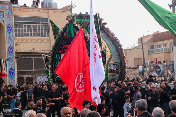 نخل گردانی حسینیه فهادان یزد