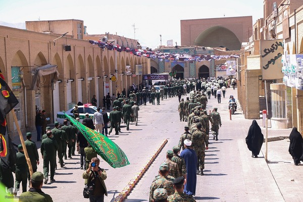 عزاداری نیروهای مسلح استان یزد به مناسبت 28 صفر