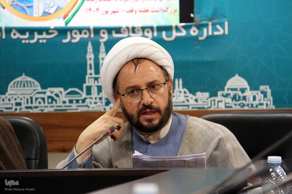 نشست خبری مدیر اوقاف و‌امور خیریه استان یزد