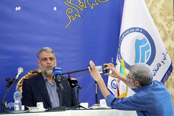 نشست خبری مدیرعامل آبفا استان یزد با همراهی مدیر روابط عمومی آبفا کشور