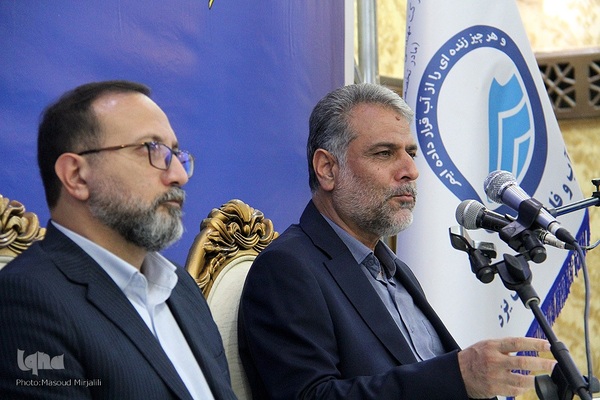 نشست خبری مدیرعامل آبفا استان یزد با همراهی مدیر روابط عمومی آبفا کشور