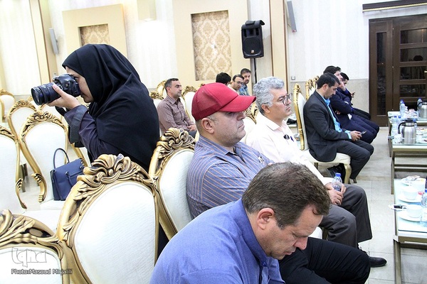 نشست خبری مدیرعامل آبفا استان یزد با همراهی مدیر روابط عمومی آبفا کشور