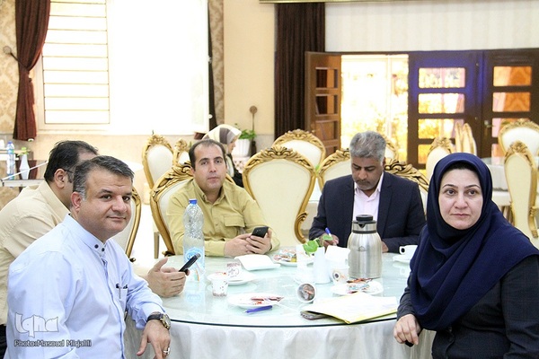 نشست خبری مدیرعامل آبفا استان یزد با همراهی مدیر روابط عمومی آبفا کشور