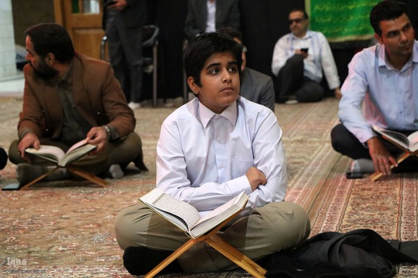 محفل حافظان قرآن در یزد‎