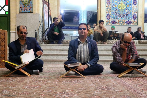 محفل حافظان قرآن در یزد‎