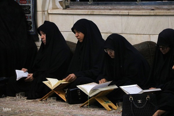 محفل حافظان قرآن در یزد‎