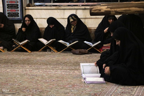 محفل حافظان قرآن در یزد‎