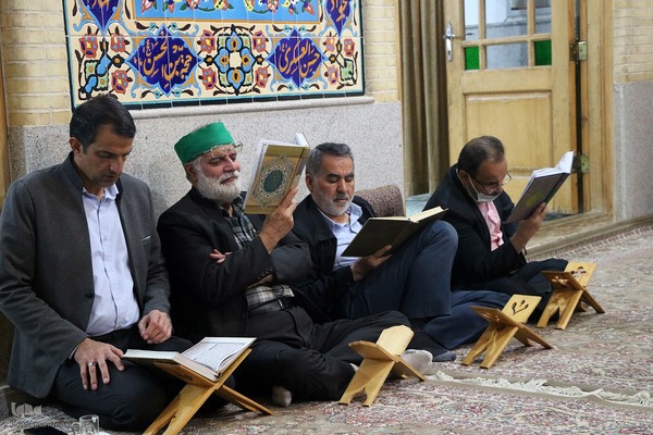 محفل حافظان قرآن در یزد‎