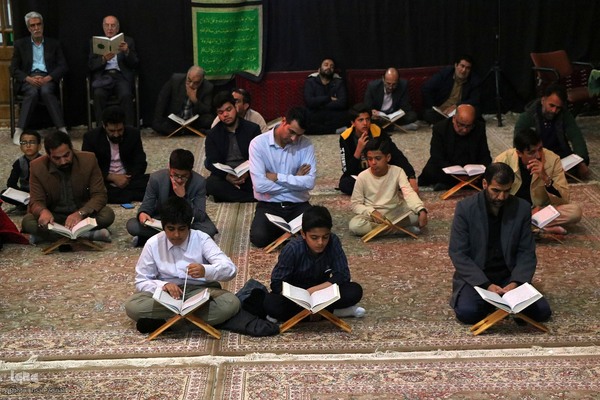 محفل حافظان قرآن در یزد‎