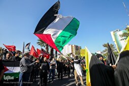 Rasseblement à Téhéran en soutien au peuple palestinien