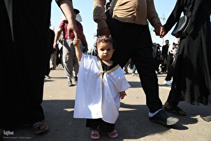 Les amoureux de l’imam Hussein sur la route de Najaf à Karbala