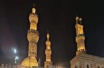 रमज़ान के महीने के लिए अल-अज़हर मस्जिद की मीनारों की सजावट + फोटो