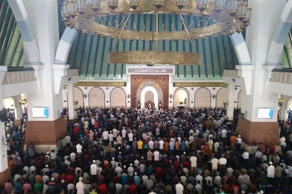 Kemegahan Masjid Agung Semarang MAJT, Paduan Arsitektur Jawa Romawi dan Arab