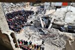 Mengadakan solat Jumaat di atas runtuhan di selatan Gaza + Klip & Gambar